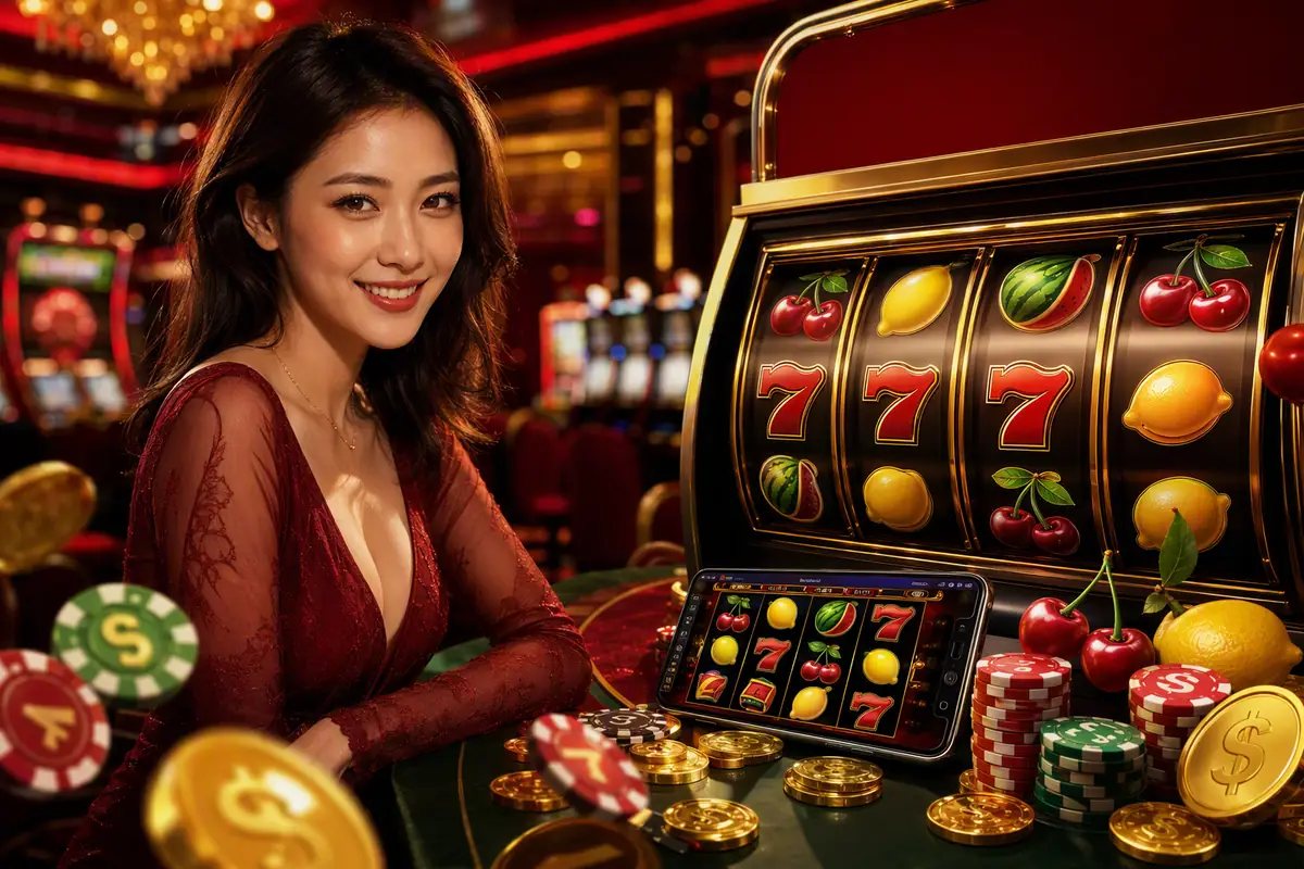 a6str Casino dealer baccarat langsung